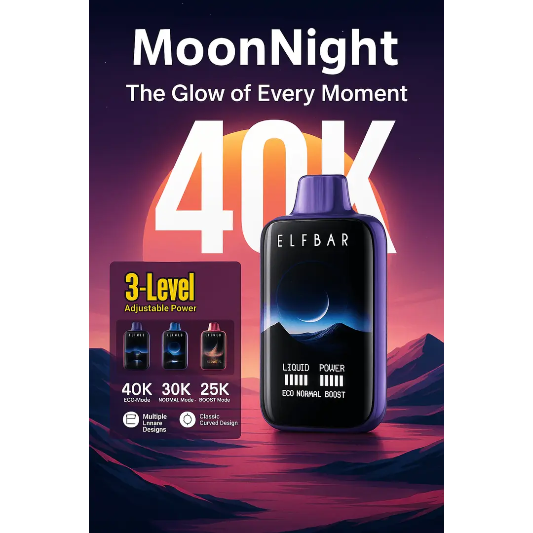 Elf Bar Moon Night 40k – Blackberry Ice buy online in Mumbai with same day delivery